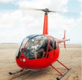 Voo de helicóptero panorâmico